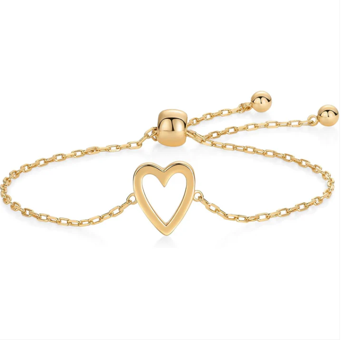 MADRE FIGLIA - BRACCIALETTI A CUORE COORDINATI